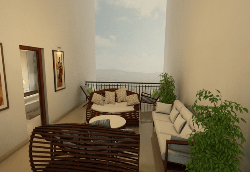 Spacious 3-BHK apartments in Mapusa